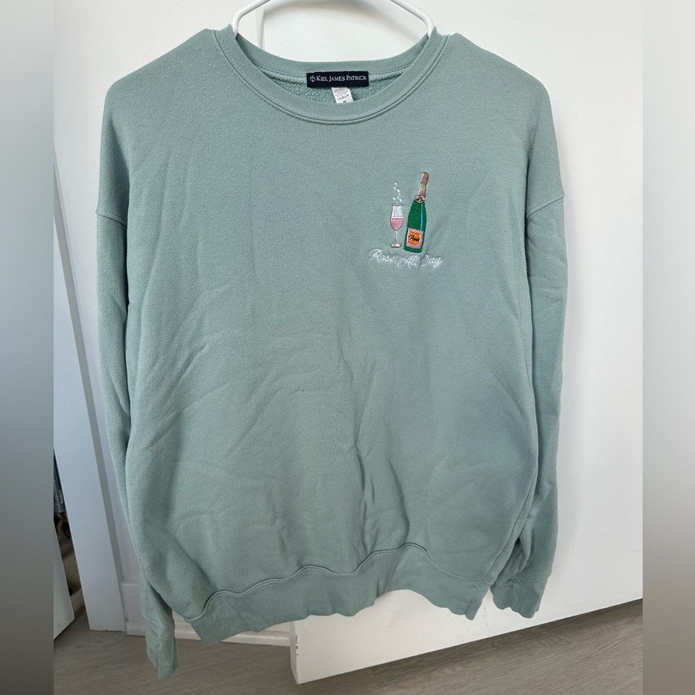 Kiel James Patrick Green Sweatshirt - Rose All Day